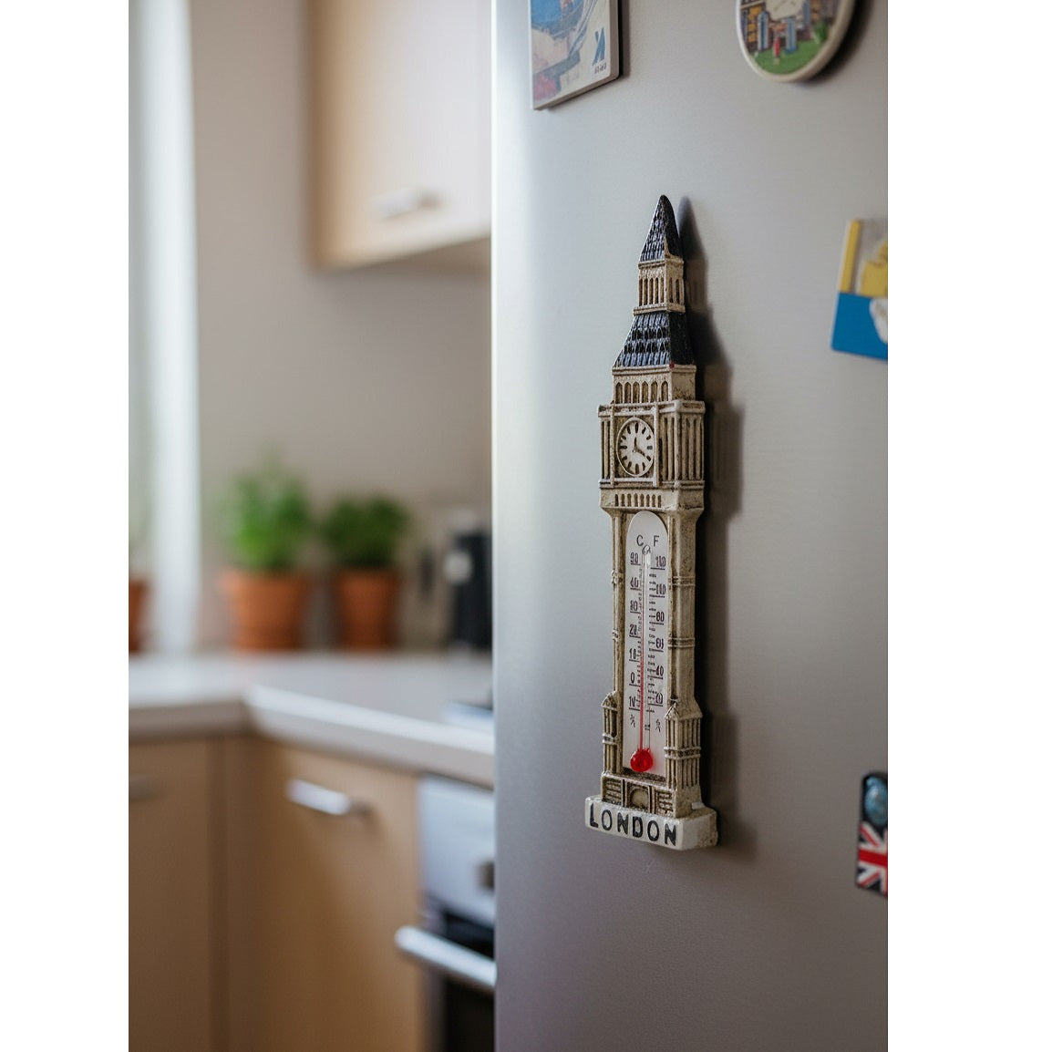 Big Ben BB2 Resin Fridge Magnet Brown MFM22