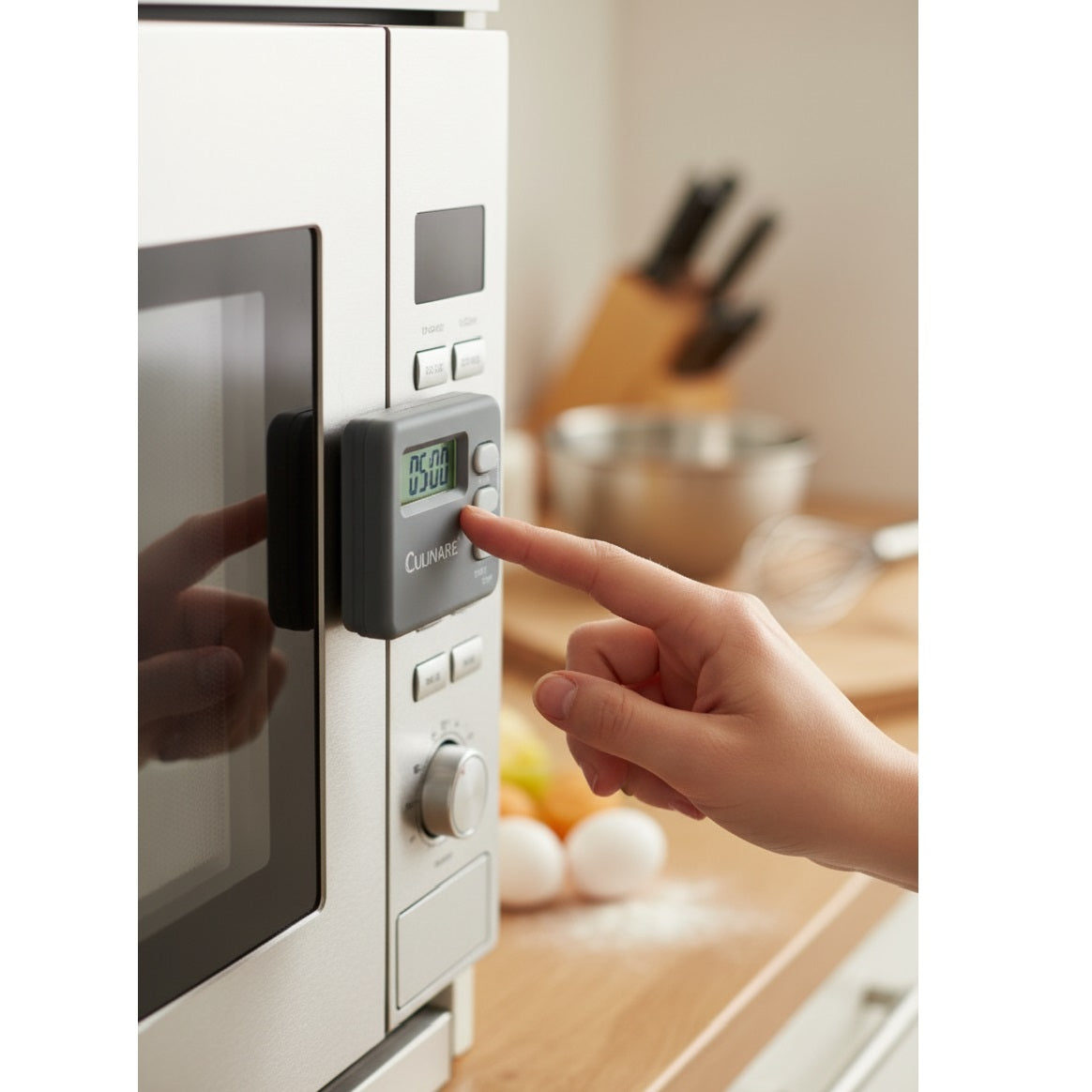 Culinare Digitimer Grey C240401 | Precision Timing for Baking and Cooking