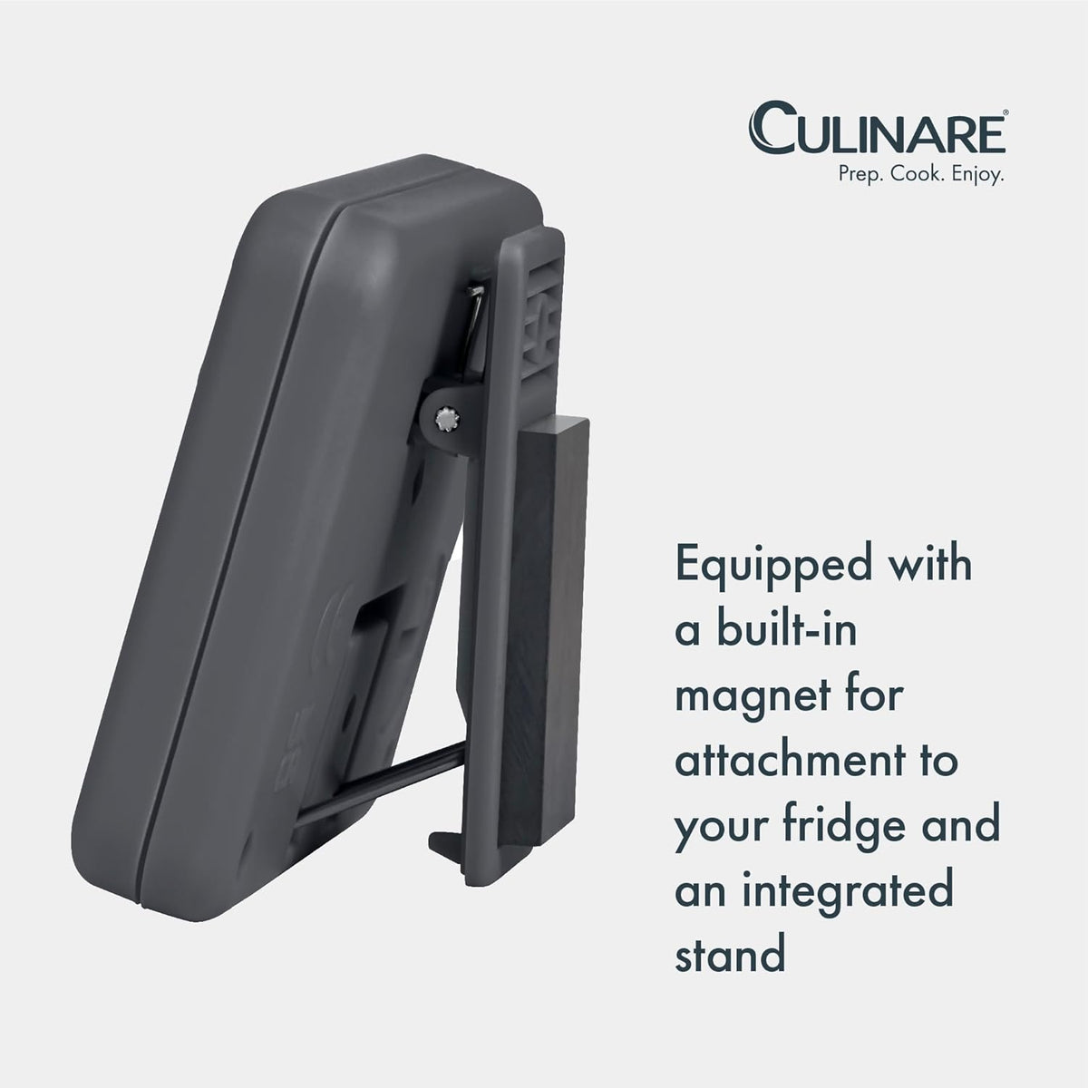 Culinare Digitimer Grey C240401 | Precision Timing for Baking and Cooking