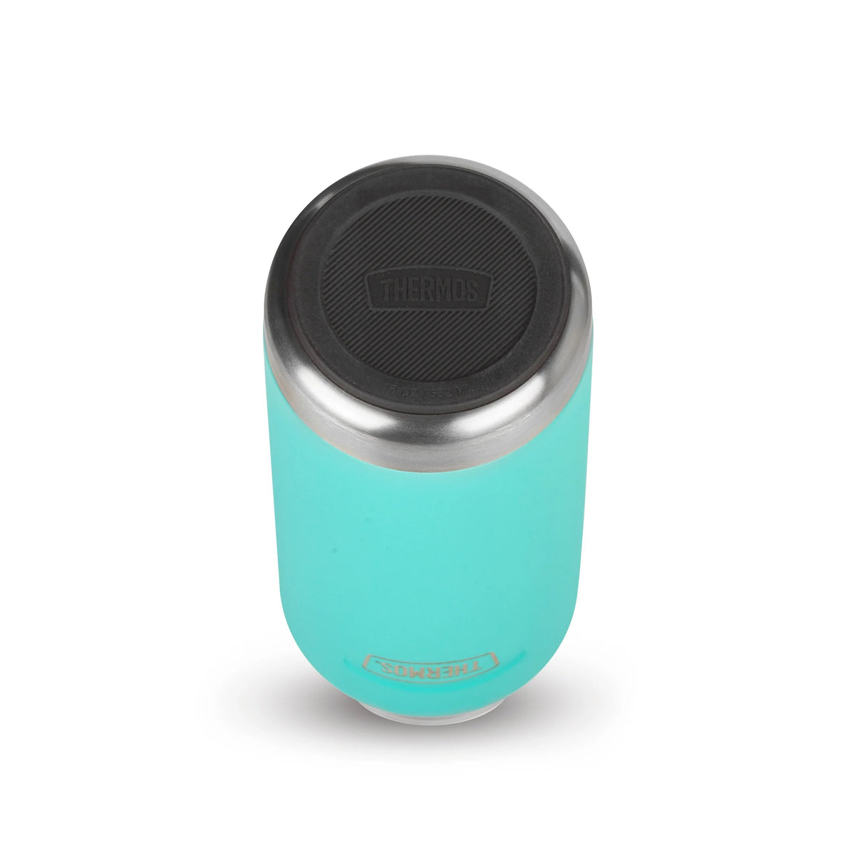 Thermos Icon Series Flip Lid Bottle Bottle Aqua Blue 8cm x 8cm x 21cm 530ml 350g 207281 | Vacuum Insulated Stainless Steel Flask | Keeps Drinks Cold for 16Hrs | Durable Leak-Proof Travel Water Bottle | Dishwasher Safe | Flip-up Straw | Non-slip Base