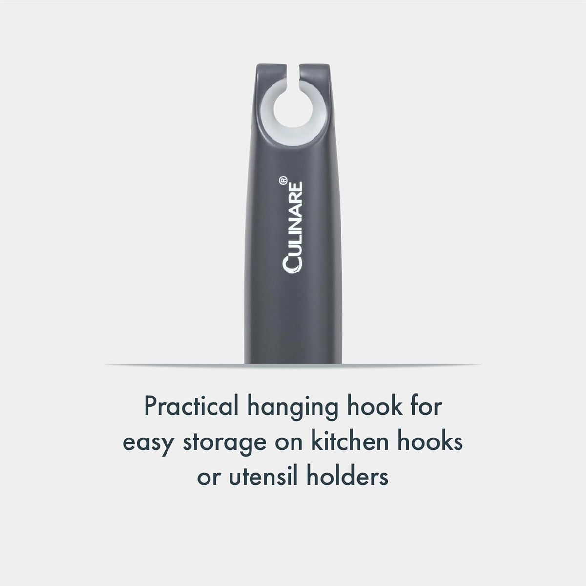 Culinare Ladle Grey and Black C240902 | Essential for Non-Stick Cookware