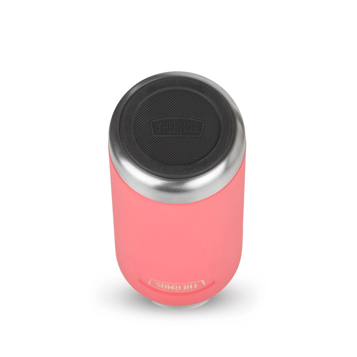 Thermos Icon Series Flip Lid Bottle Coral Bloom 8cm x 8cm x 21cm 530ml 350g 207917 | Vacuum Insulated Stainless Steel Flask | Keeps Drinks Cold for 16Hrs | Durable Leak-Proof Travel Water Bottle | Dishwasher Safe | Flip-up Straw | Non-slip Base | Easy