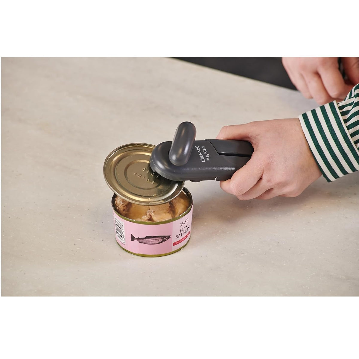 Culinare MagiCan Can Opener Grey C240101 | Hands-free Lid Removal