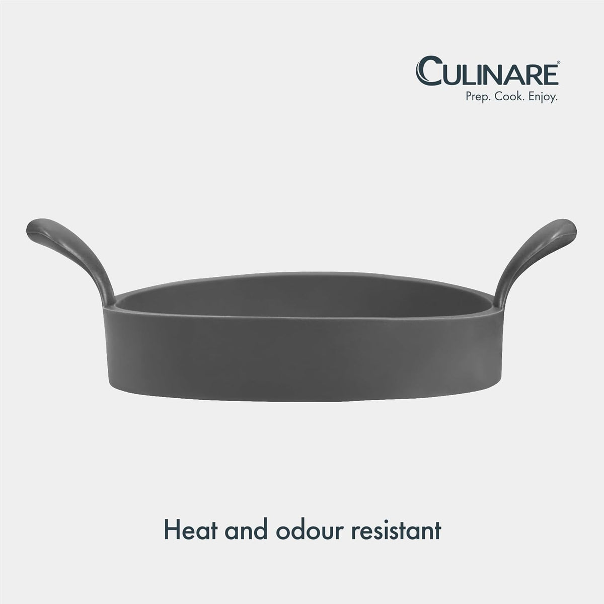 Culinare Silicone Egg Ring Grey 9cm C240801 | Makes Perfectly Shaped Eggs and Pancakes