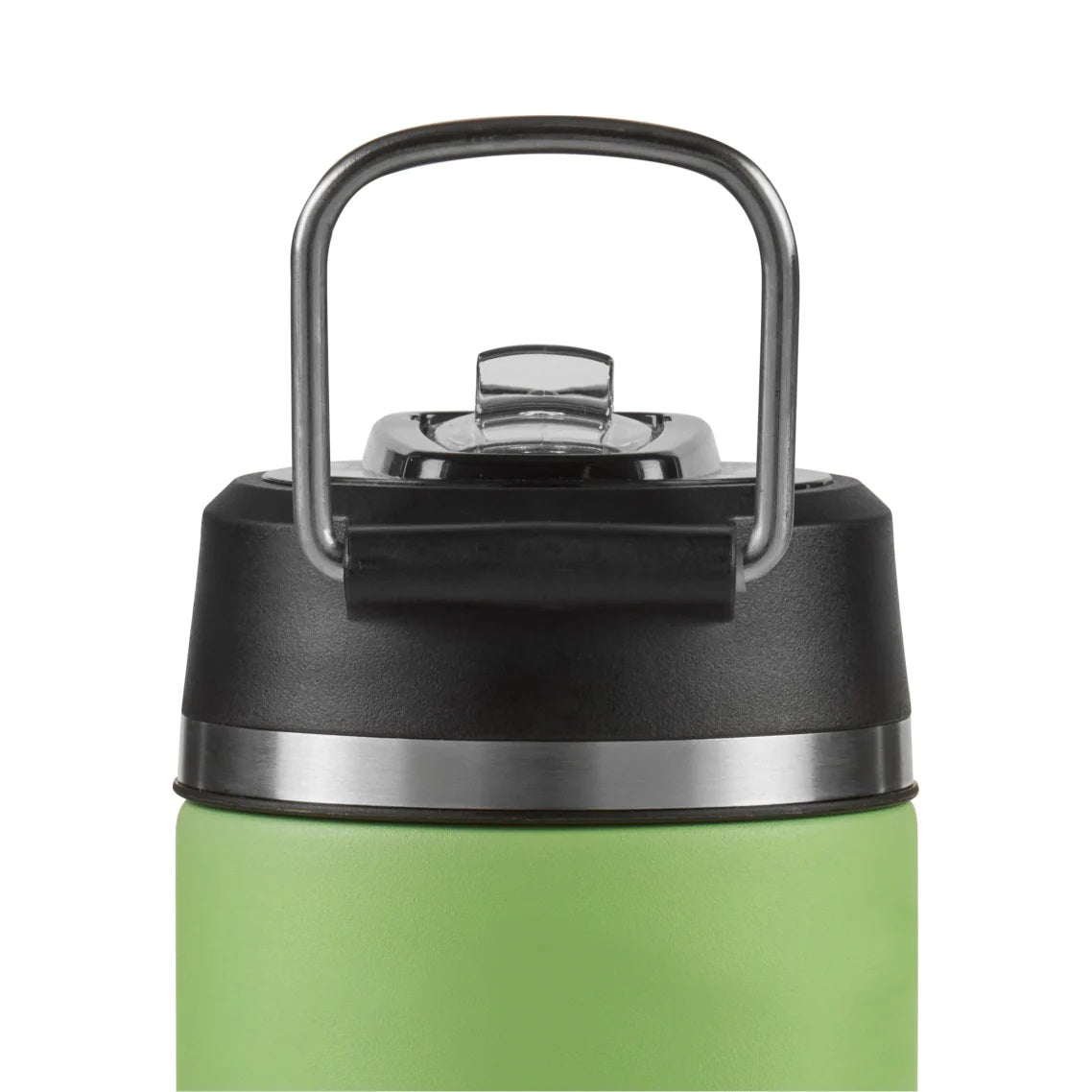 Thermos Icon Series Flip Lid Bottle Lime Green 8cm x 8cm x 21cm 530ml 350g 207430 | Vacuum Insulated Stainless Steel Flask | Keeps Drinks Cold for 16Hrs | Durable Leak-Proof Travel Water Bottle | Dishwasher Safe | Flip-up Straw | Non-slip Base | Easy