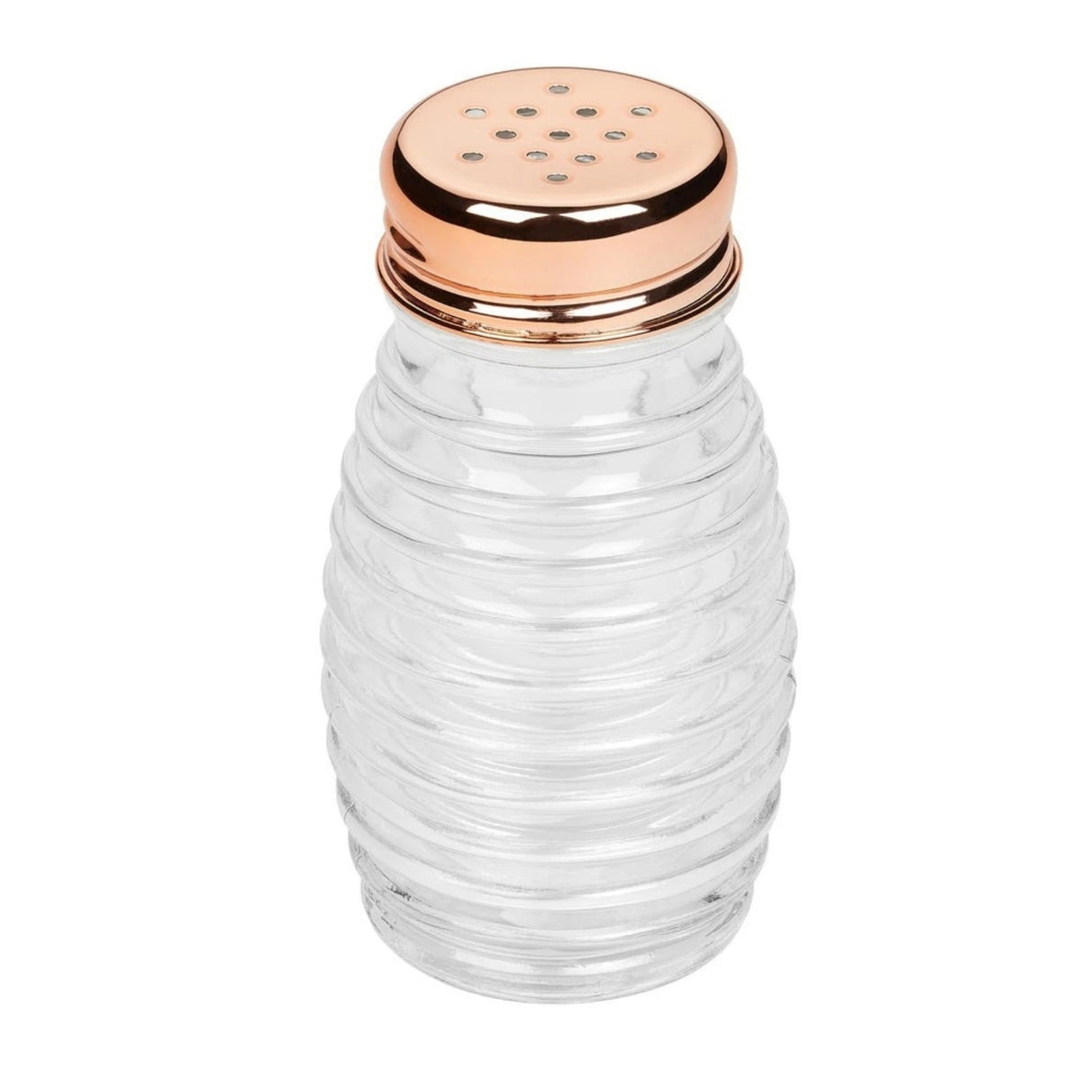 Tala Glass Salt and Pepper Shaker with Rose Gold Lid Clear 10A00089