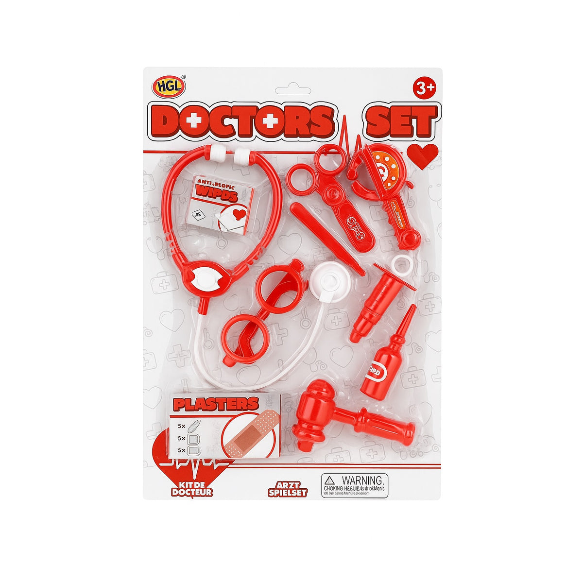 HGL Doctors Set Red and White Large SV21673