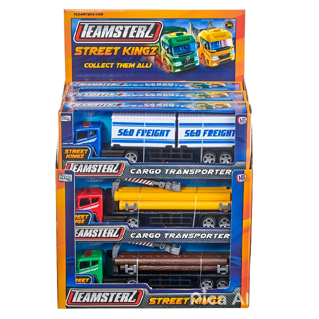 HTI Teamsterz Street Kingz Cargo Transporter Assorted Pack of 1 1417073