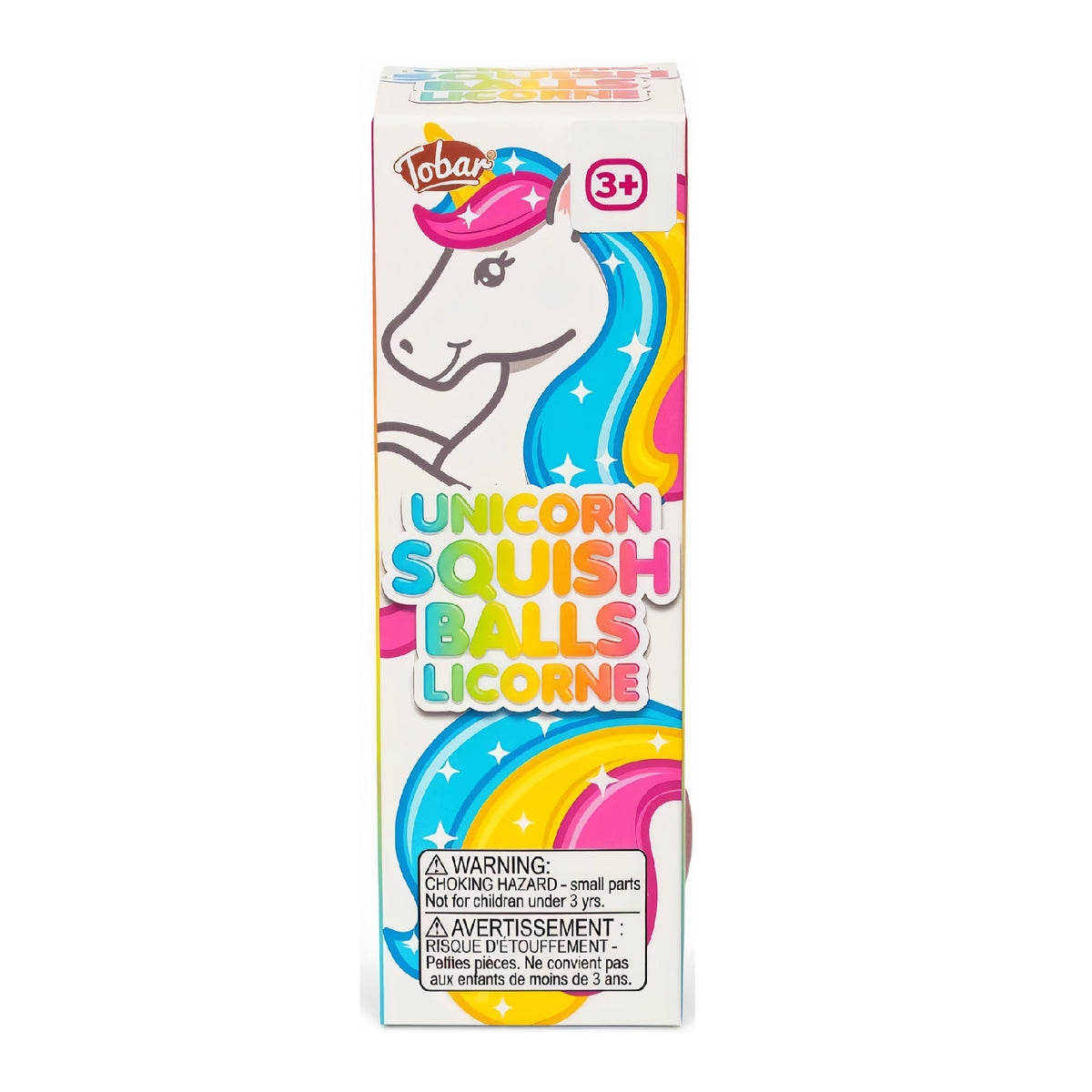 Tobar Scrunchems Unicorn Diddy Squish Balls Assorted Pack of 3 38652