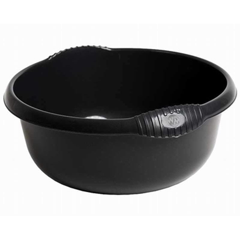 Wham Casa Washing Up Round Plastic Bowl Midnight Black 36cm 17180