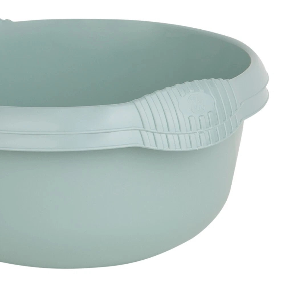 Wham Casa Washing Up Round Plastic Bowl Silver Sage 36cm 17181