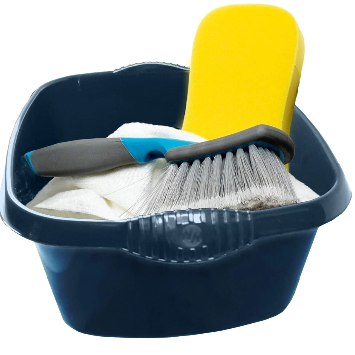 Wham Casa Washing Up Rectangular Plastic Bowl Navy 39cm 17244