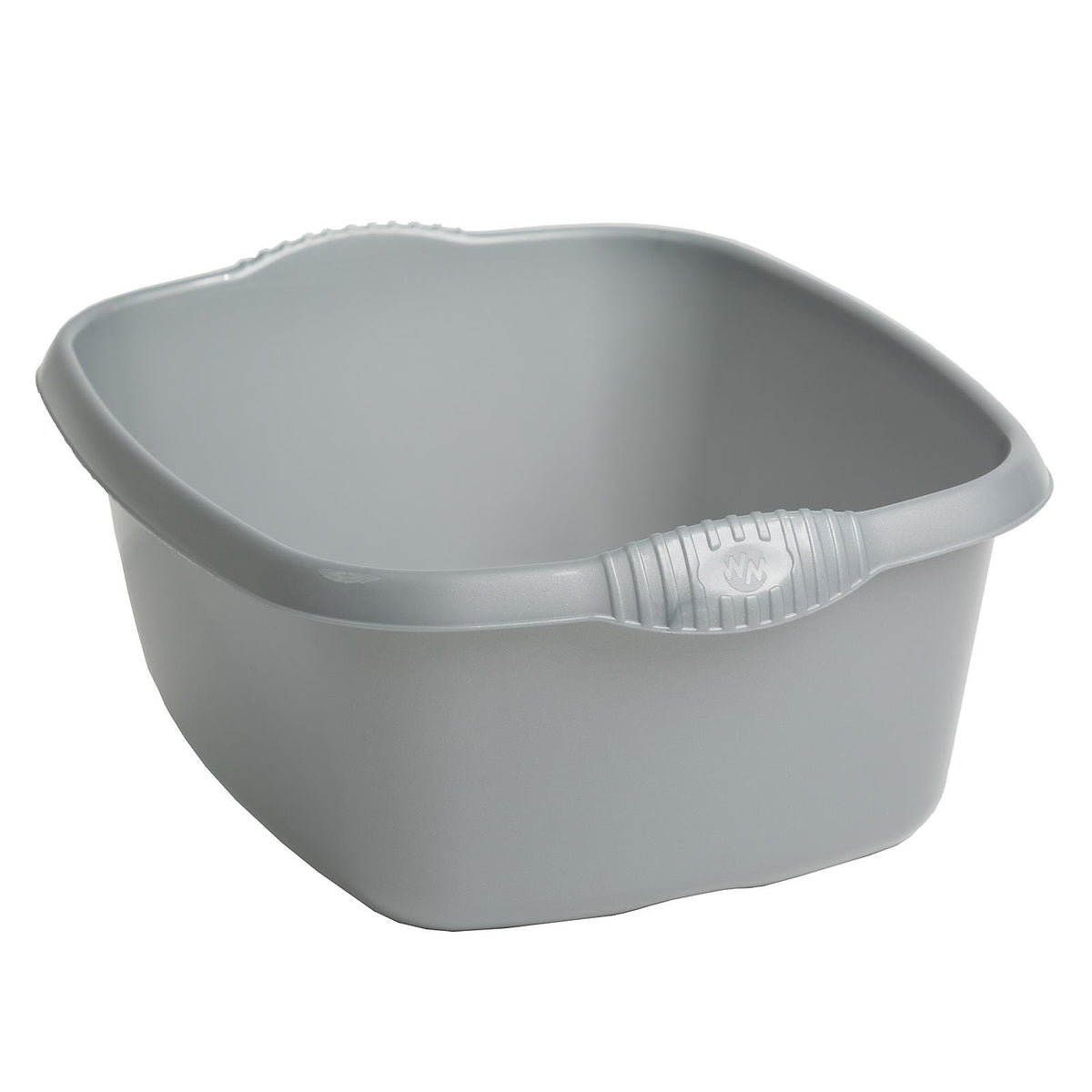 Wham Casa Washing Up Rectangular Plastic Bowl Silver 39cm 11285
