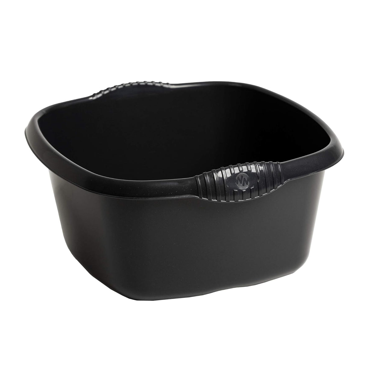 Wham Square Casa Bowl 32cm Midnight Black 17205 | Durable Plastic Mixing and Washing Bowl | Lightweight and Easy to Clean | Ideal for Kitchen-Laundry and Household Use