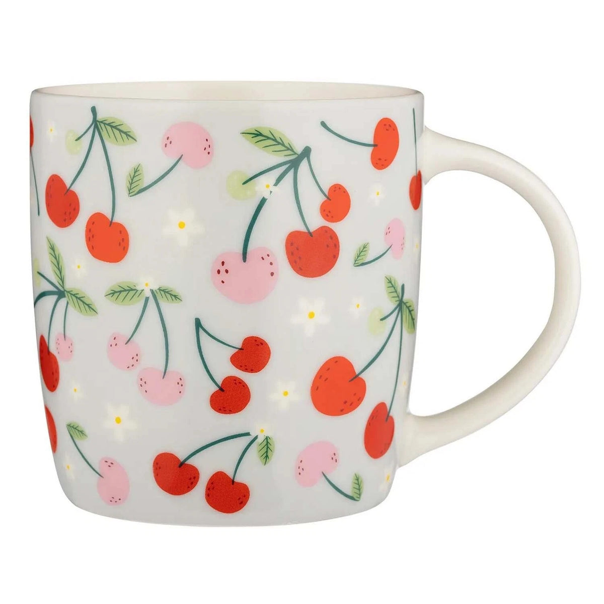 Price and Kensington Cherry Decorated Coffee Mug Multicoloured 340ml 59.755