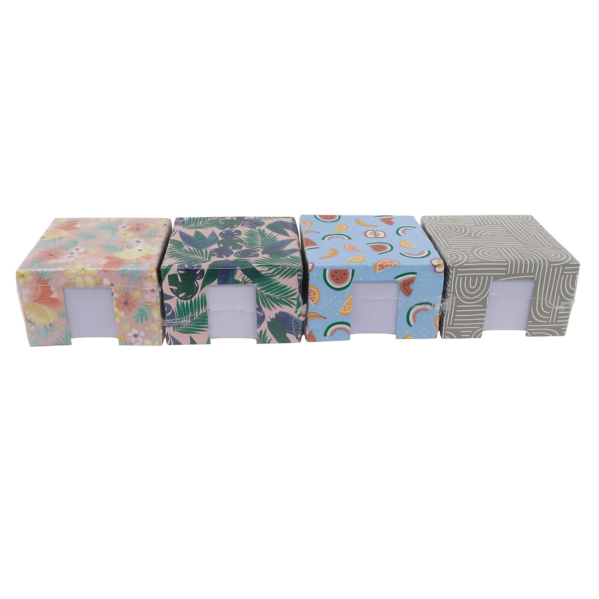 Tallon Designer Jotter Block Assorted 80mm x 80mm 400 Sheets Pack of 1 5509