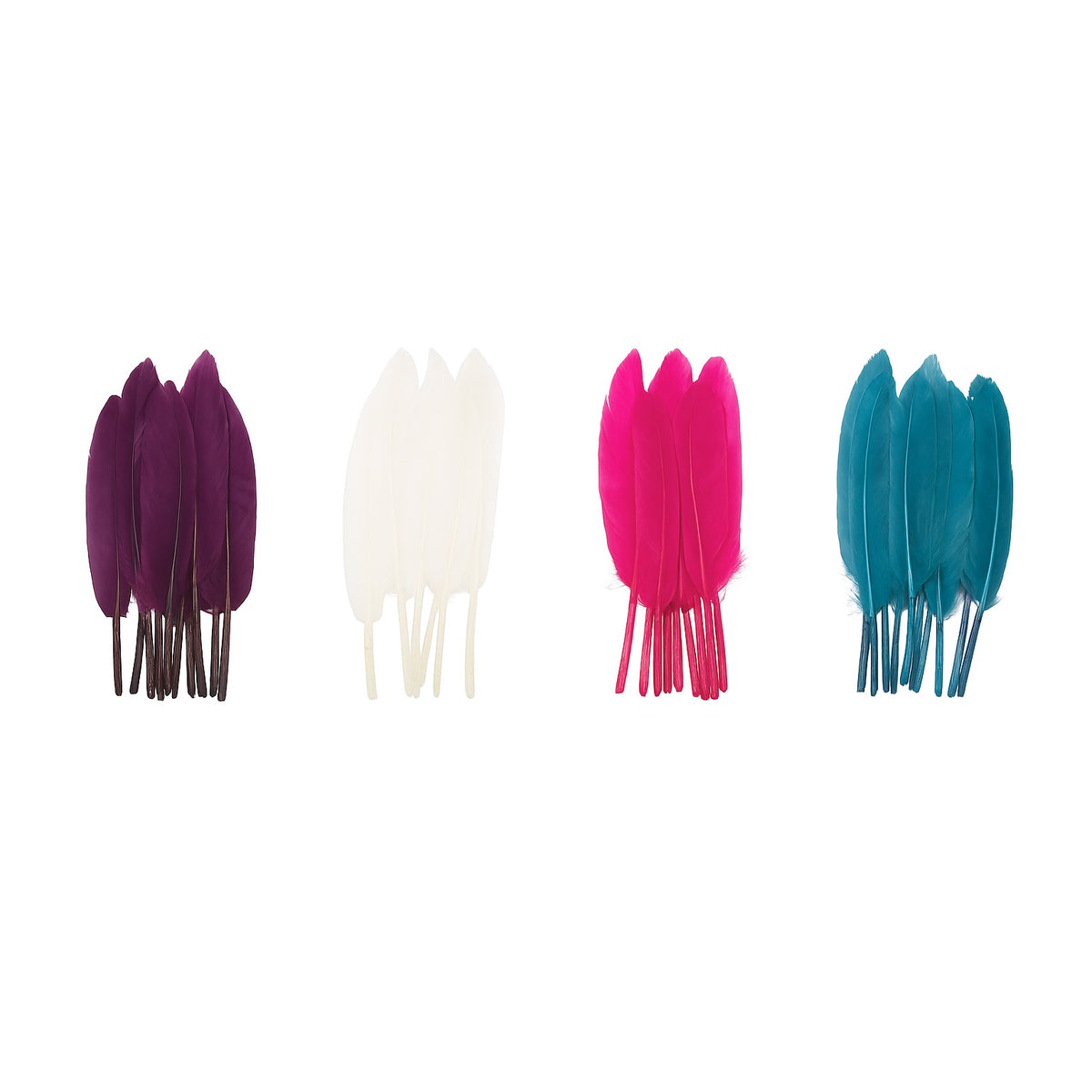 SIL Coloured Crafting Feathers Assorted 5g CR1253