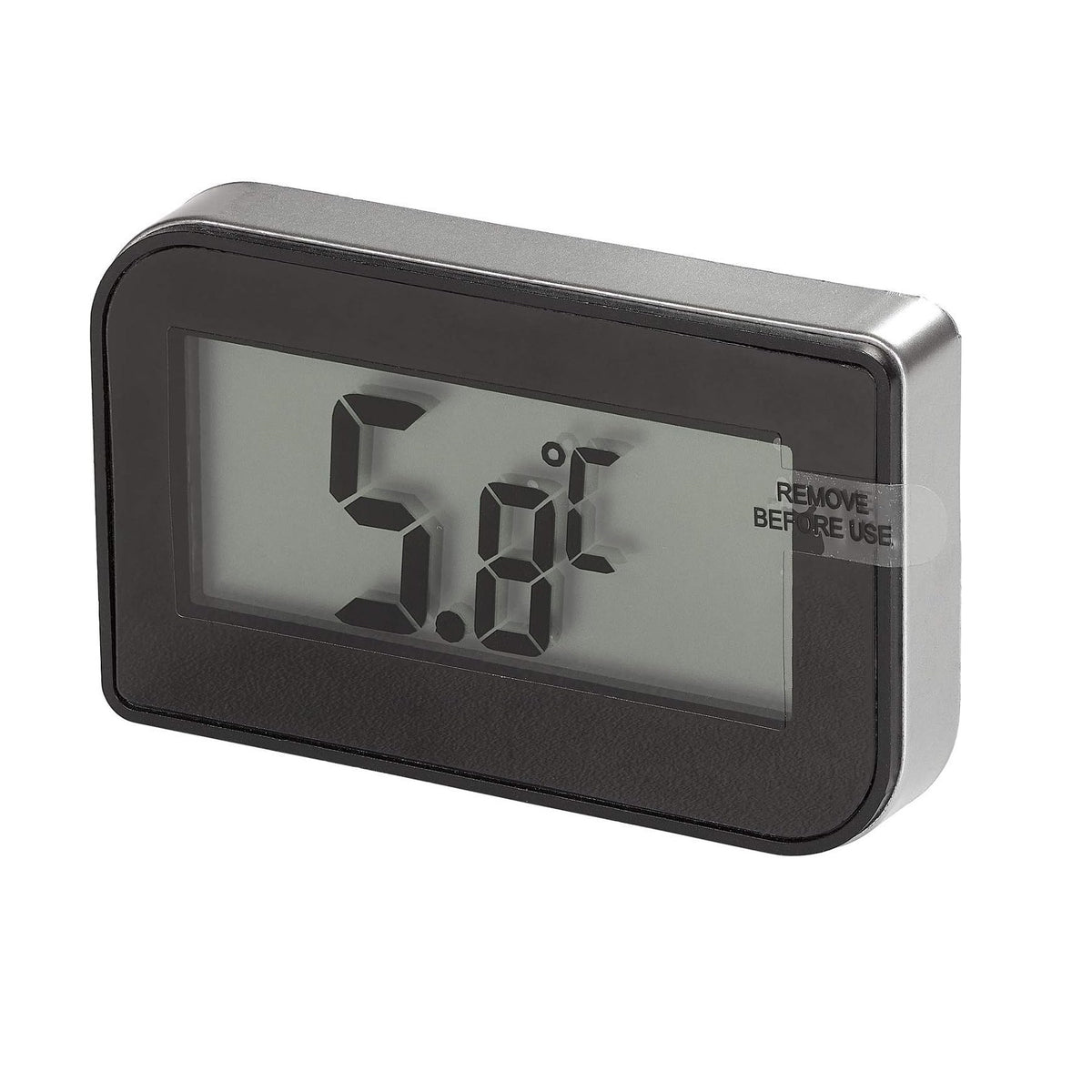 Tala Digital Fridge Thermometer Black 10A31333 | Easy-to-Read LCD Display | Accurate Temperature Monitoring | Ideal for Fridge and Freezer Use | Hanging Hook Design