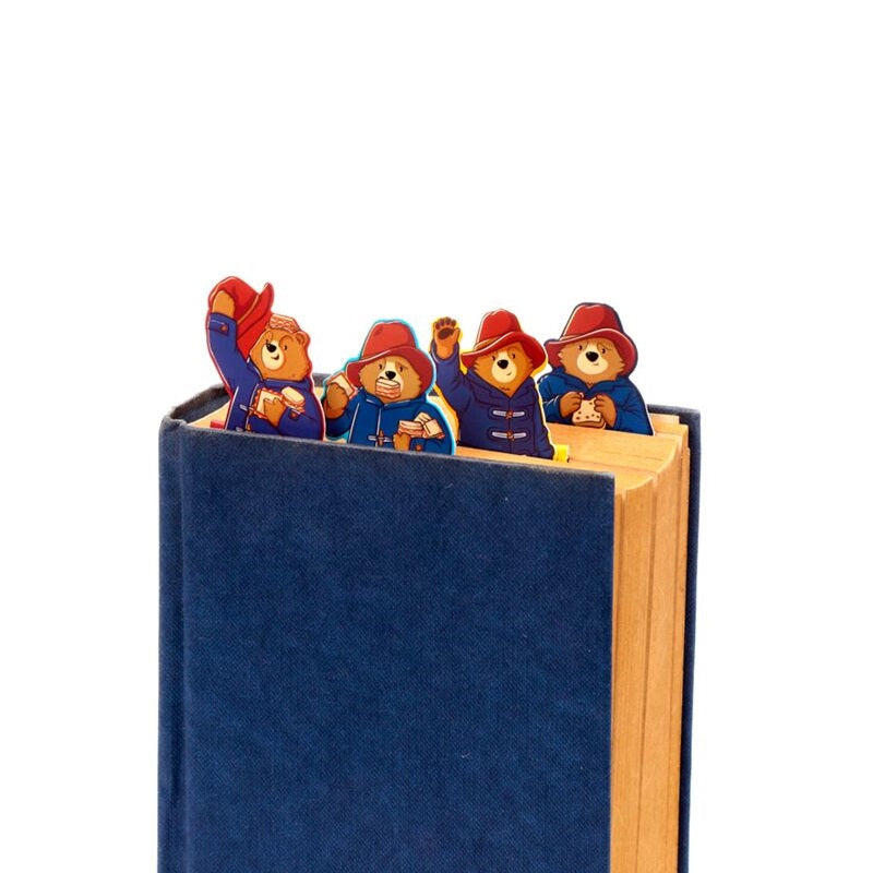 Puckator Paddington Bear Magnetic Bookmark Assorted H8cm x W3cm x D0.8cm Set of 4 BOOK21