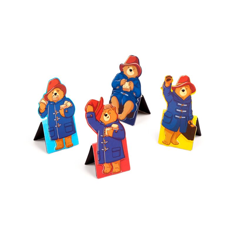 Puckator Paddington Bear Magnetic Bookmark Assorted H8cm x W3cm x D0.8cm Set of 4 BOOK21