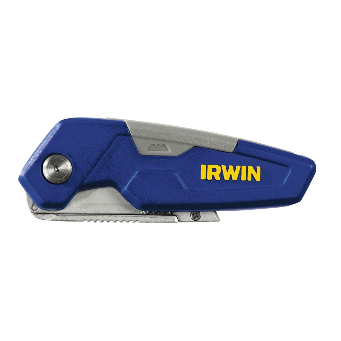 Irwin FK150 Folding Knife Blue 1888438 | Blade Lock Technology