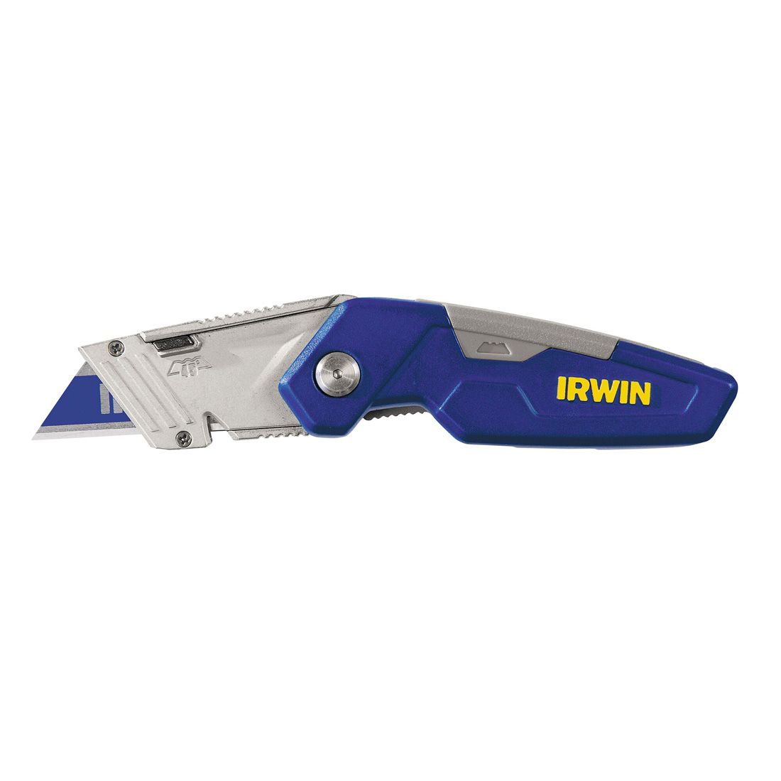Irwin FK150 Folding Knife Blue 1888438 | Blade Lock Technology
