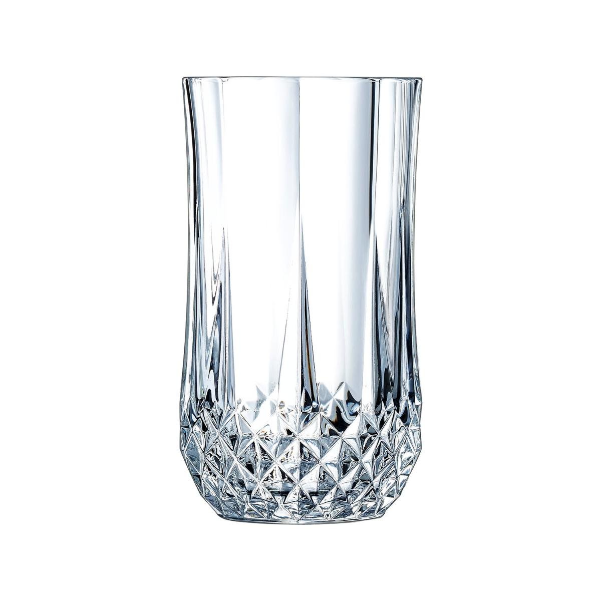 Cristal D Arques Long Champ Hiball Glass Clear 36cl Pack of 6 L9757