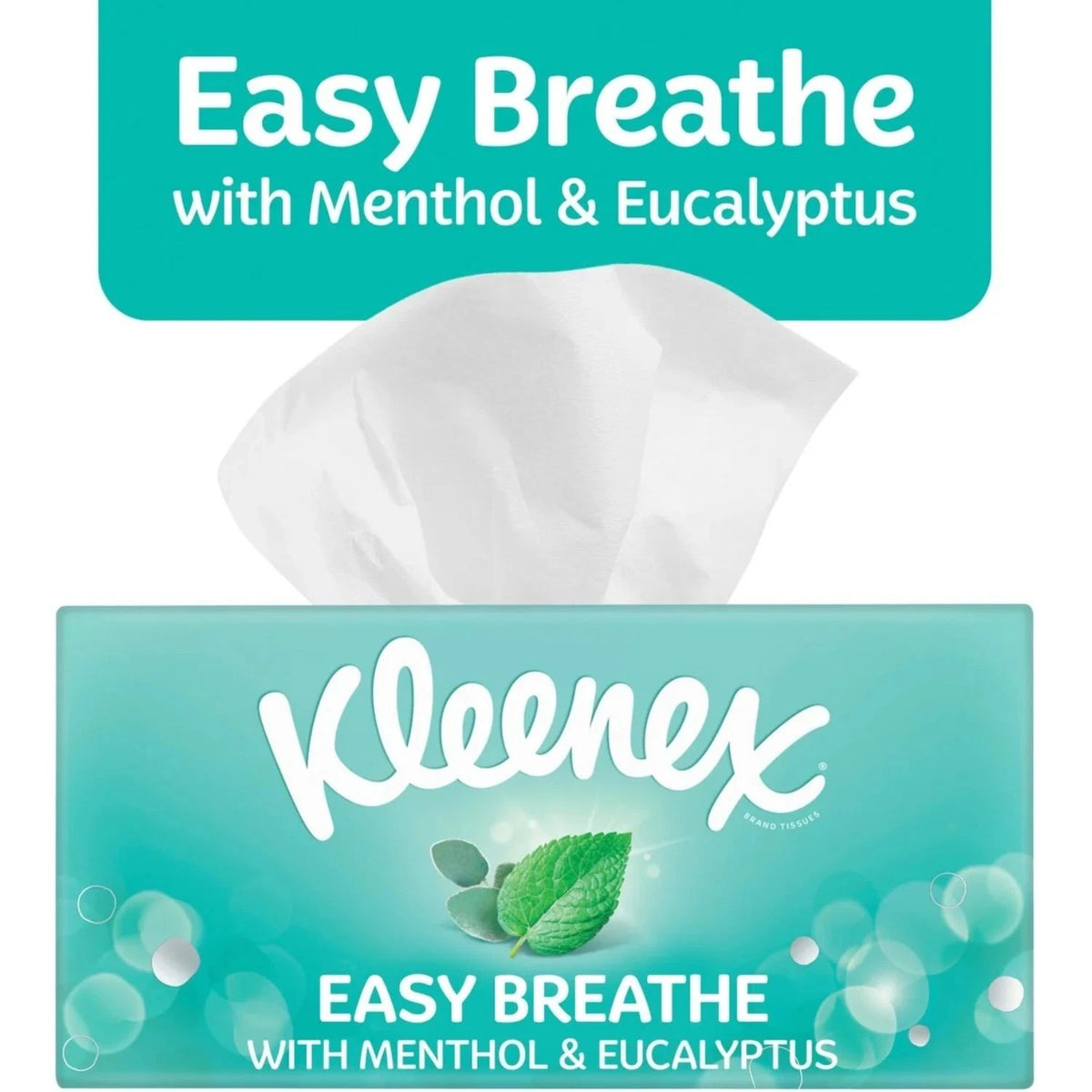 Kleenex Easy Breathe Tissues with Menthol and Eucalyptus White 61280662