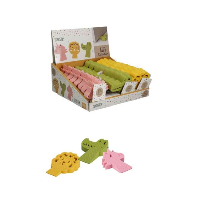 Home and Styling Kids Collection Animal Door Stopper Assorted 170495350