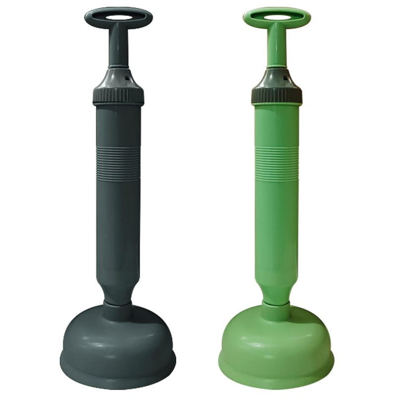 Heavy Duty Toilet Plunger with Handle Pump Assorted Colours Pack of 1 AG077 | High Suction Power Sink and Drain Unblocker | Durable Bathroom and Kitchen Pipe Cleaner | Easy Grip Design