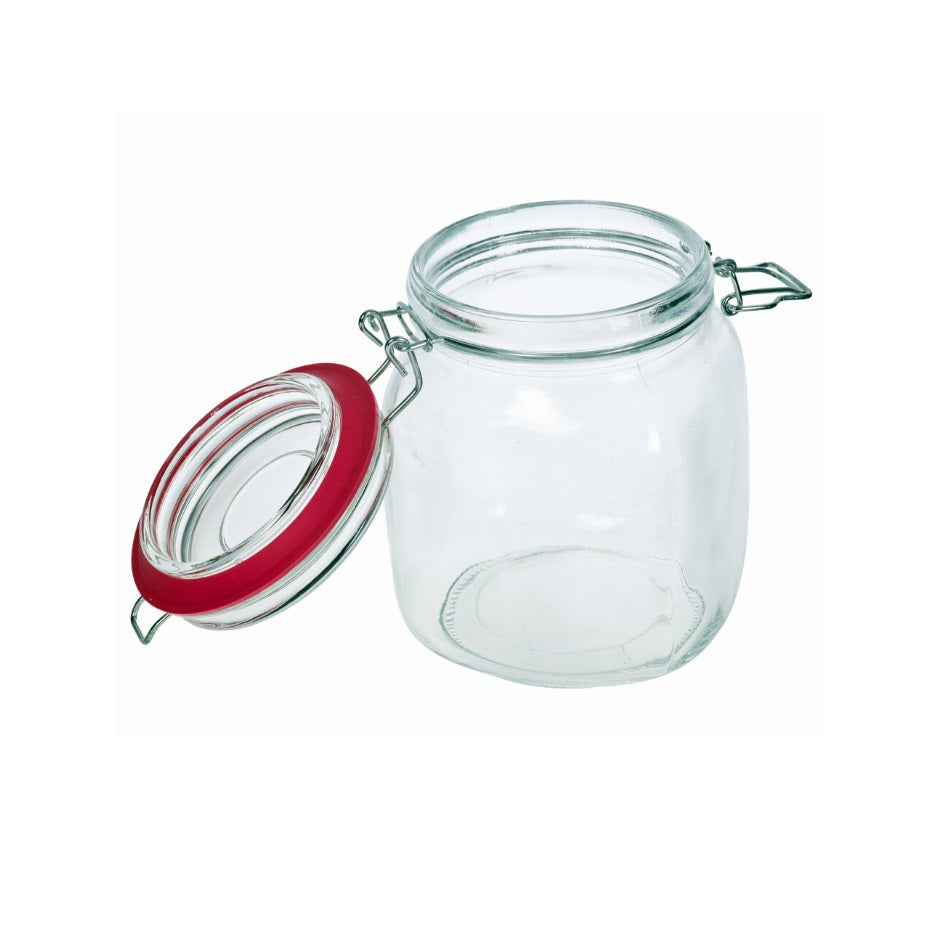 Glass Jar Assorted 1000ml H16cm x W10cm x D10cm Pack of 1 CD1001950