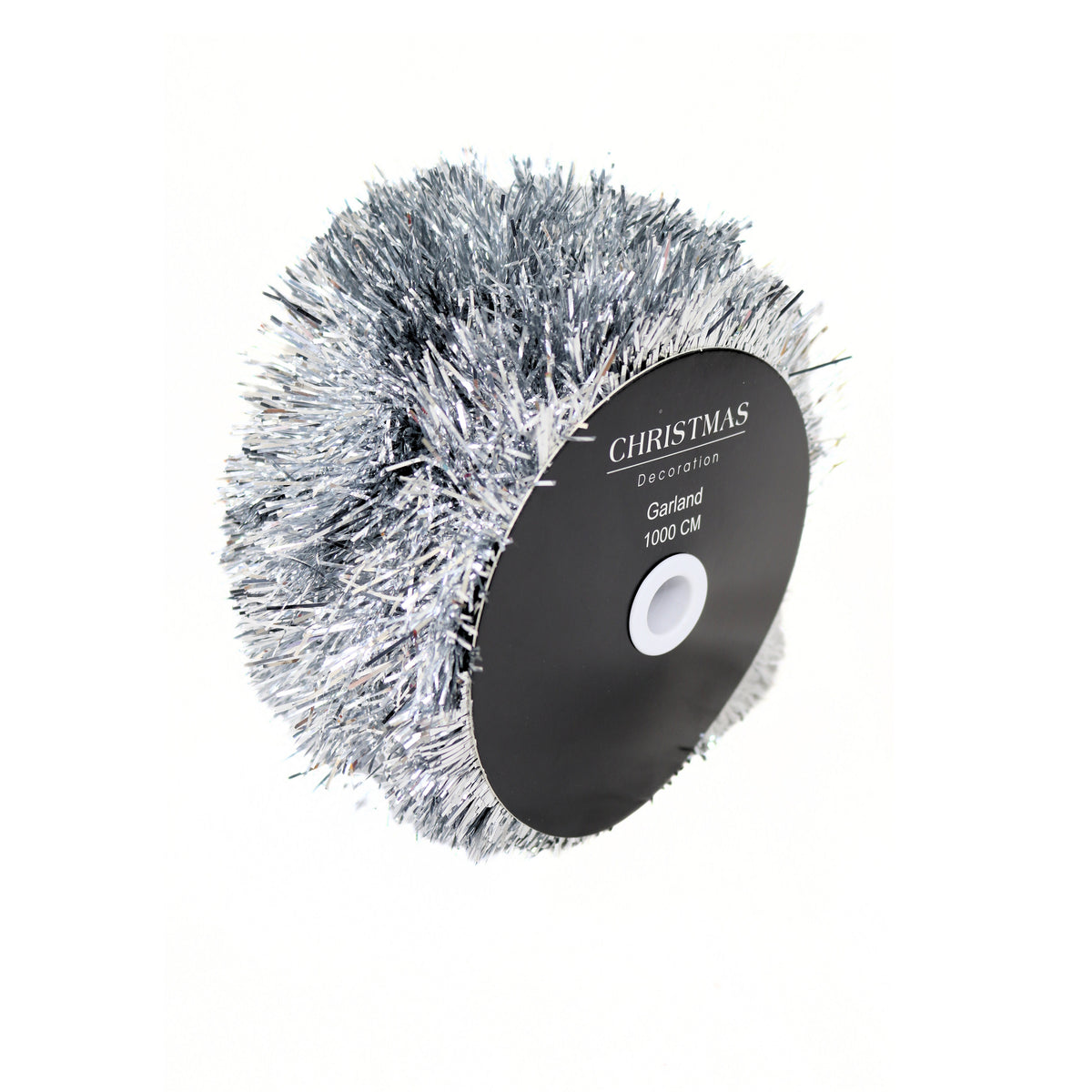 Christmas Decoration Champagne Tinsel Garland on Roll Silver 10Mtr CAA754510