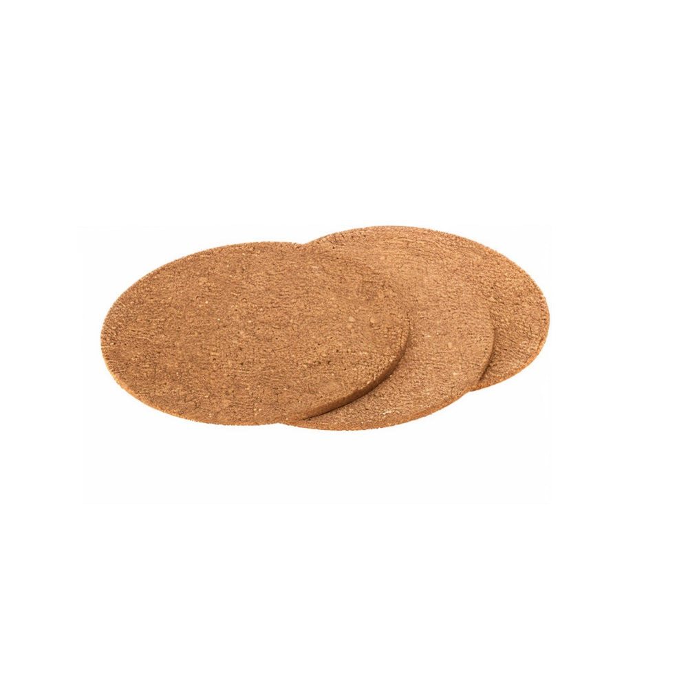 Excellent Houseware Round Cork Coaster Brown Set of 3 19.5cm 836314110