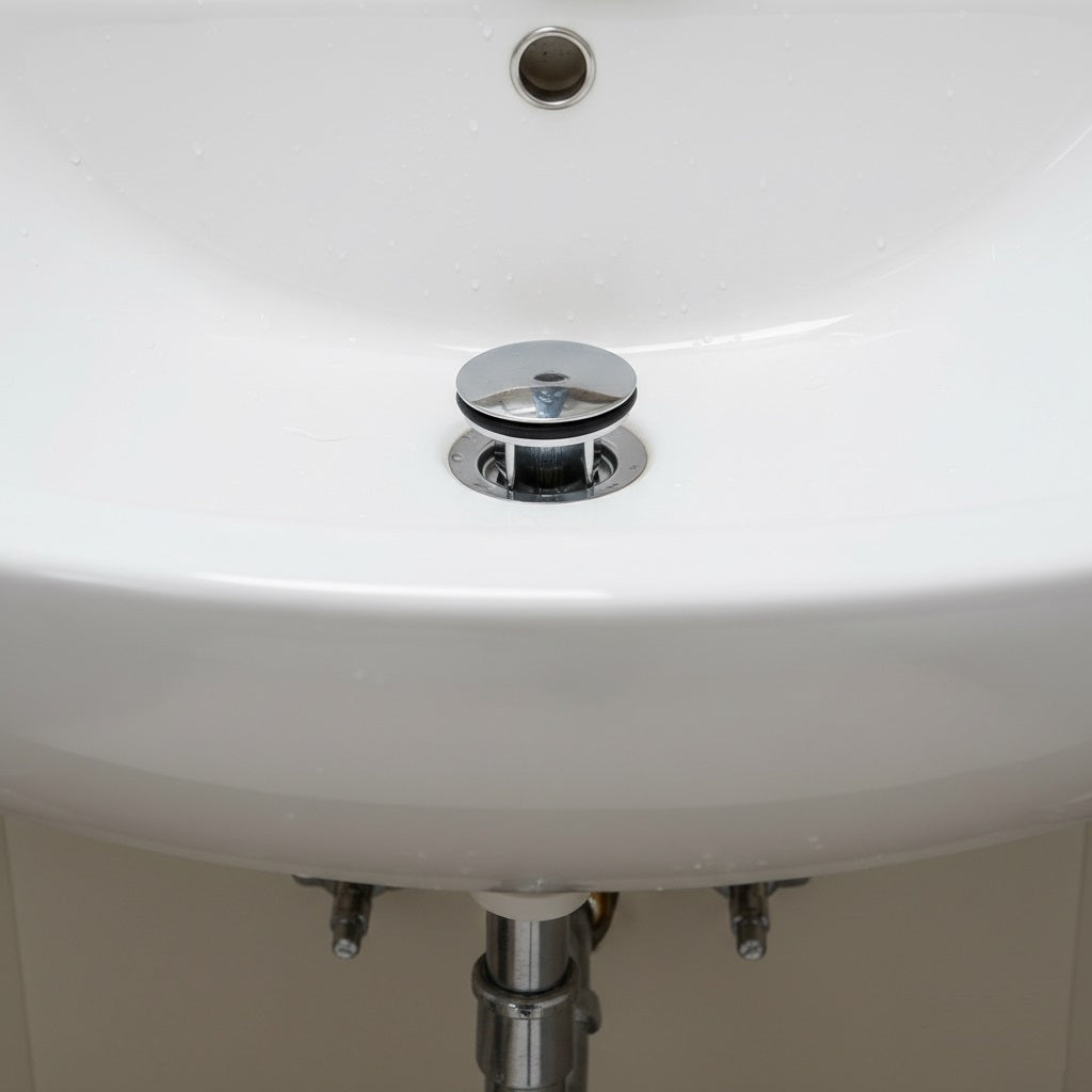 Securplumb Pop up Plug with Strainer Chrome 38mm SU9979