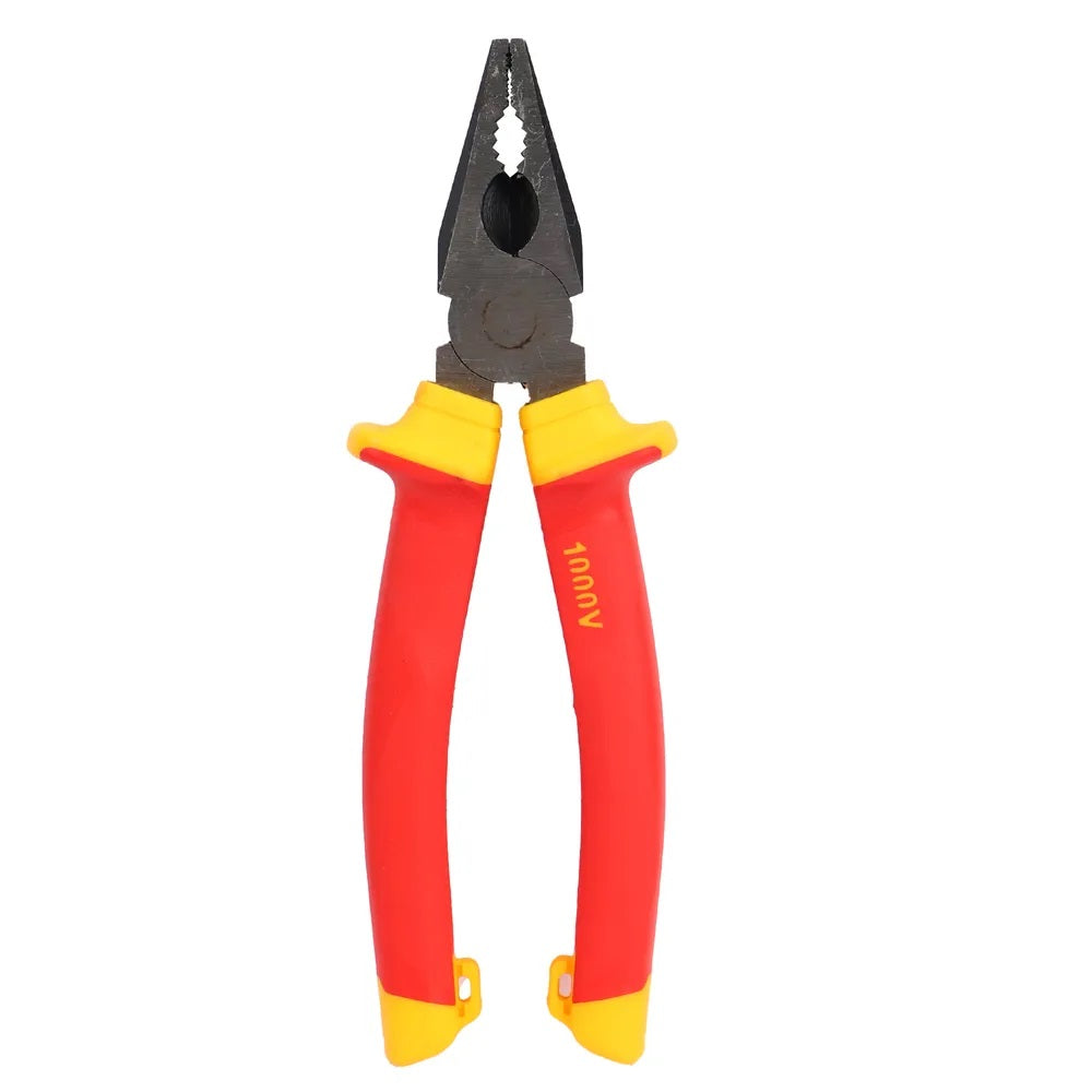 Dekton VDE Combination Pliers Red and Yellow 8-Inch DTV20130