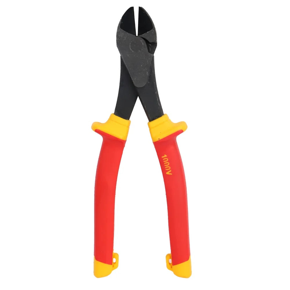 Dekton VDE Heavy Duty Diagonal Cutting Pliers Red and Yellow 7-Inch DTV20136