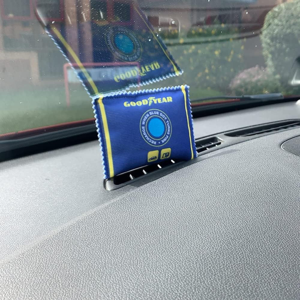 Goodyear Reusable Dehumidifier Bag Blue 500g GY902548 | Multipurpose Dehumidifier Bag Removes Moisture from Vehicles and Other Confined Spaces | Reusable and No Refills Required