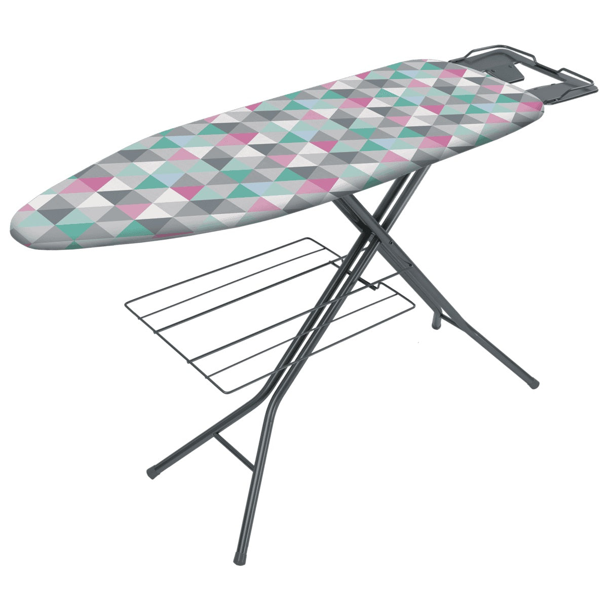 Metaltex Antares Triangles Ironing Board Multicolour 115cm x 37cm 418041 T