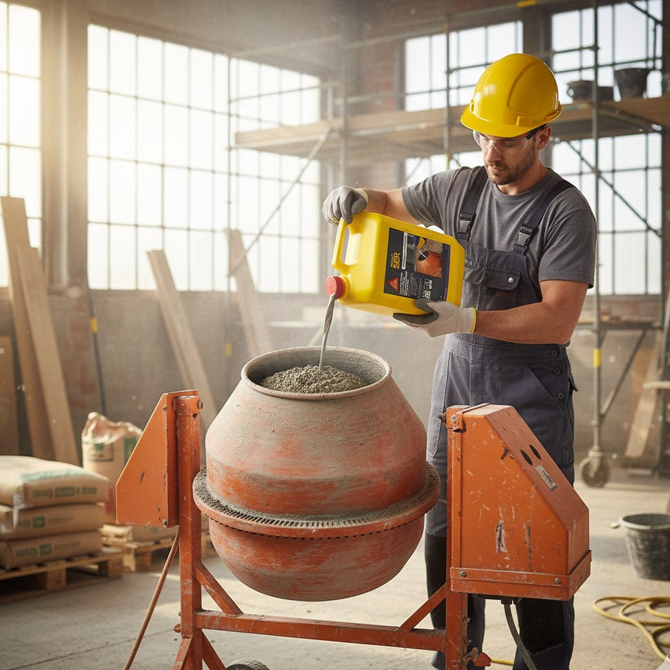Sika Bond 503 SBR White 5Ltr 443839 | Enhanced Corrosion Protection | Latex Admixture for External Renders-Mortars and Screeds | Bonding Agent-Primer and Admixture with Excellent Water Resistance | Increases Durability and Flexibility | Reduces Shrinkage and Cracking | Concrete Repair