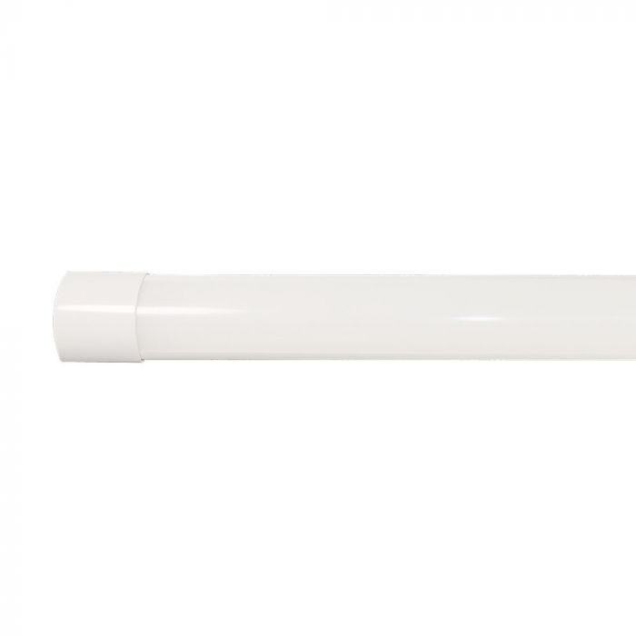 V-Tac 3 in 1 Colour Changing LED White 40W 4Ft 1166mm x 76mm x 24mm 23680 | Prismatic Fitting | 120 Degree Beam Angle | 220-240V 50Hz Input Voltage | 85 Percent Energy Saving |  Super Bright 120 Plus LM-Watt Efficiency | 4800 Lumens Sphere 360 Degree