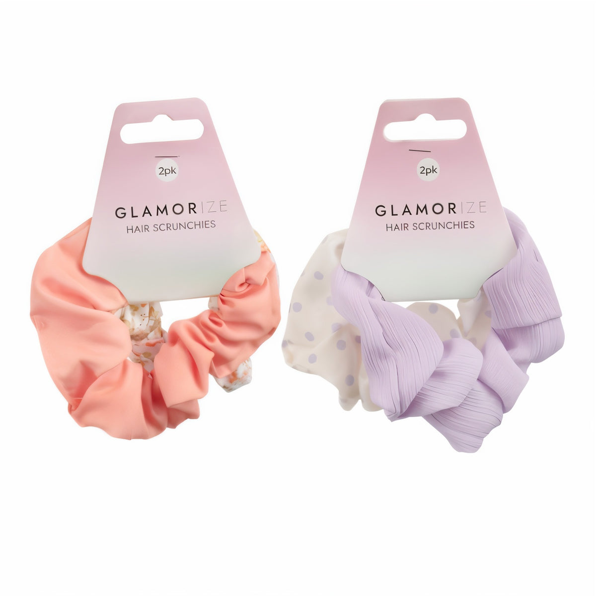 OTL Glamorize Hair Scrunchie Assorted Pack of 2 324127