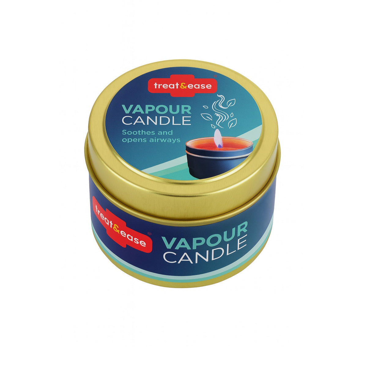 OTL Treat and Ease Vapour Tin Candle 90g 324608 | Soothes and Opens Airways