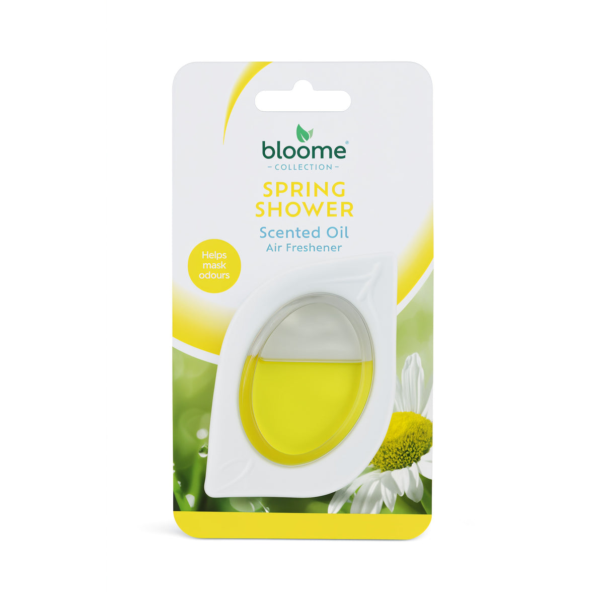 OTL Bloome Collection Spring Shower Scented Oil Air Freshener Yellow 930252 | Helps Mask Odours