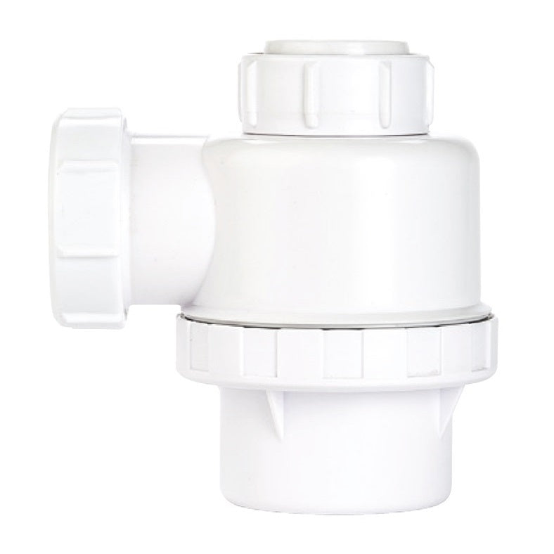 Securplumb Universal Bottle Trap White 40mm SU8727