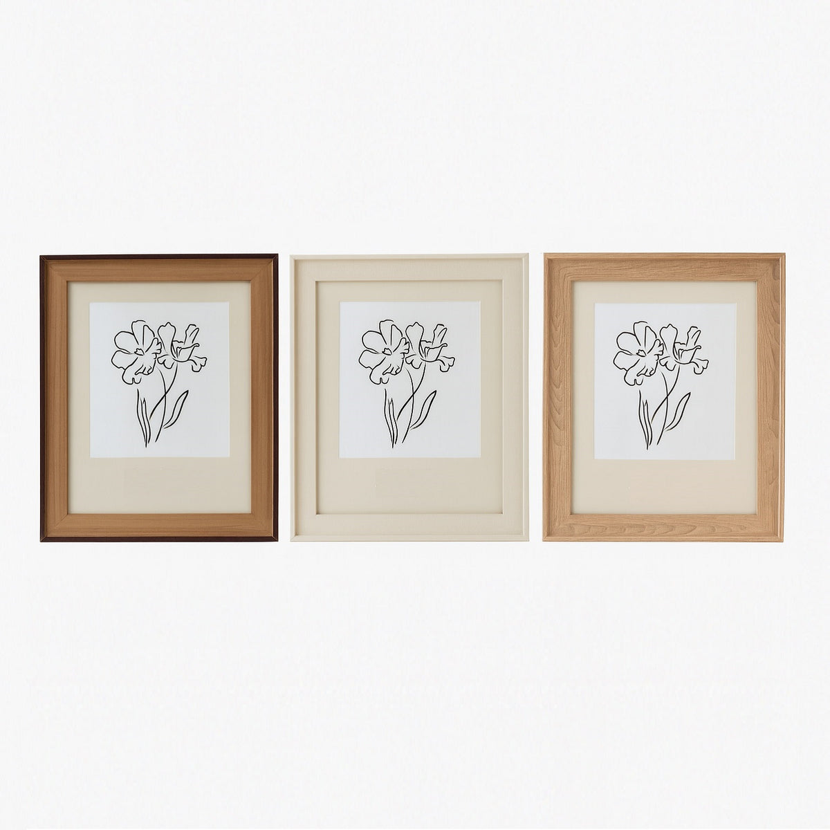 Medium Density Fibreboard Photo Frame Assorted 20cm x 25cm Pack of 1 FL2200400