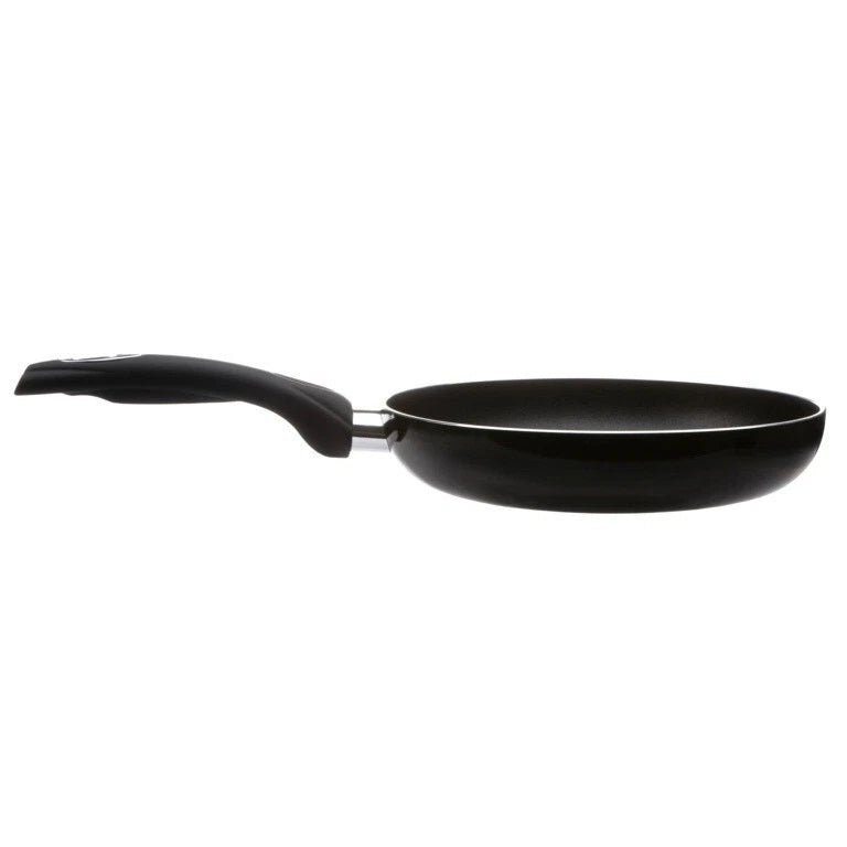 Pendeford Diamond Non-Stick Frying Pan Black 24cm P624 | Improved Induction Base | Soft Touch Handles