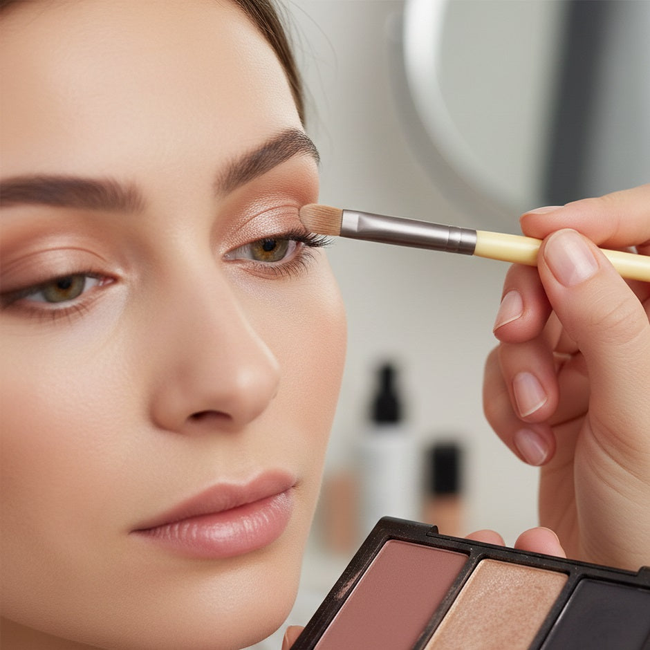 Forever Beautiful Eyeshadow Blending Brush Brown 16.5cm x 1cm PER7959