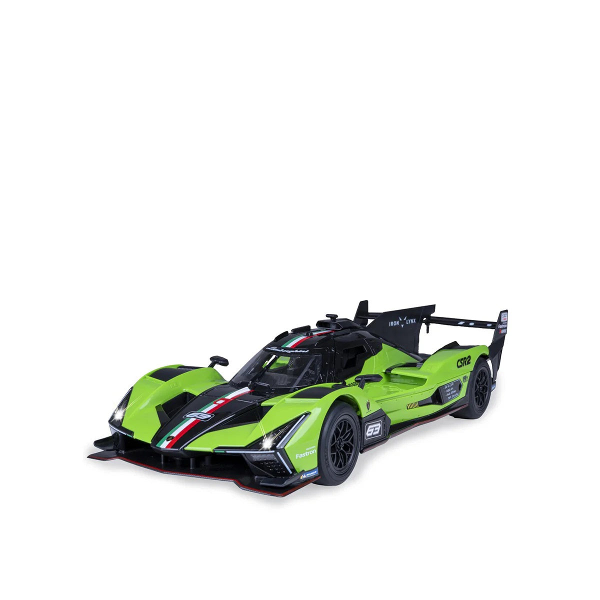 Rastar Lamborghini SC63 LMDH Remote Control Car Green TY-2914 | High-Detail Racing RC Model | Toy for Kids and Collectors | Multi-function Radio Control