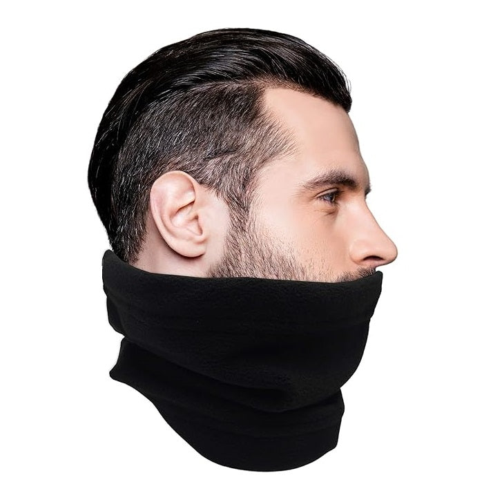 3M Country Club Thermal Lined Snood Black OUT240256 | One Size | Soft Fleece | Neck Warmer for Winter-Breathable and Insulated