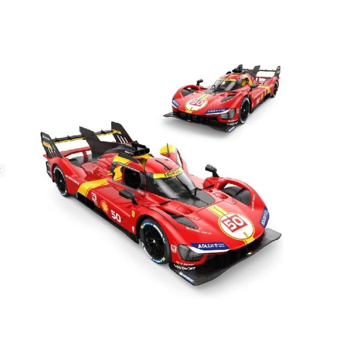 Rastar Ferrari 499P Mans Hypercar Remote Control Sports Car Red TY-2913 | High-Detail Racing RC Model | Toy for Kids | Multi-function Radio Control
